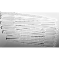Los mejores  - PAQUETE DE PIPETA DE PASTEUR PLÁSTICO GRADUADO DE 3ML DE 30